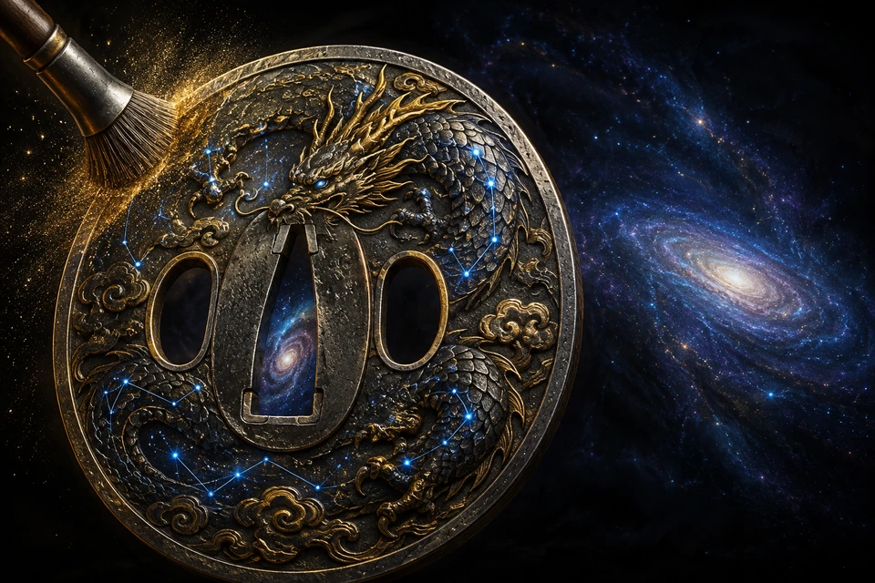 Tsuba Galaxy Guard Forged galaxy guard game cover
